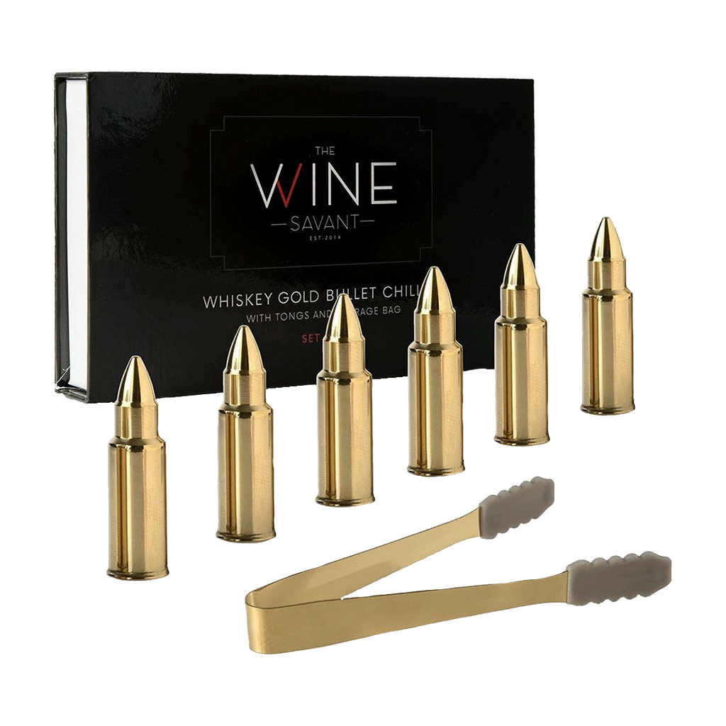 Bullet Whiskey Stones, Gold