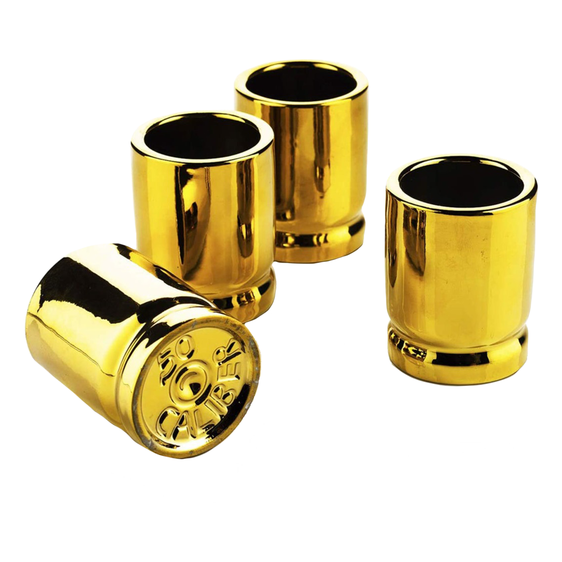 50 Caliber Shot Glasses Set