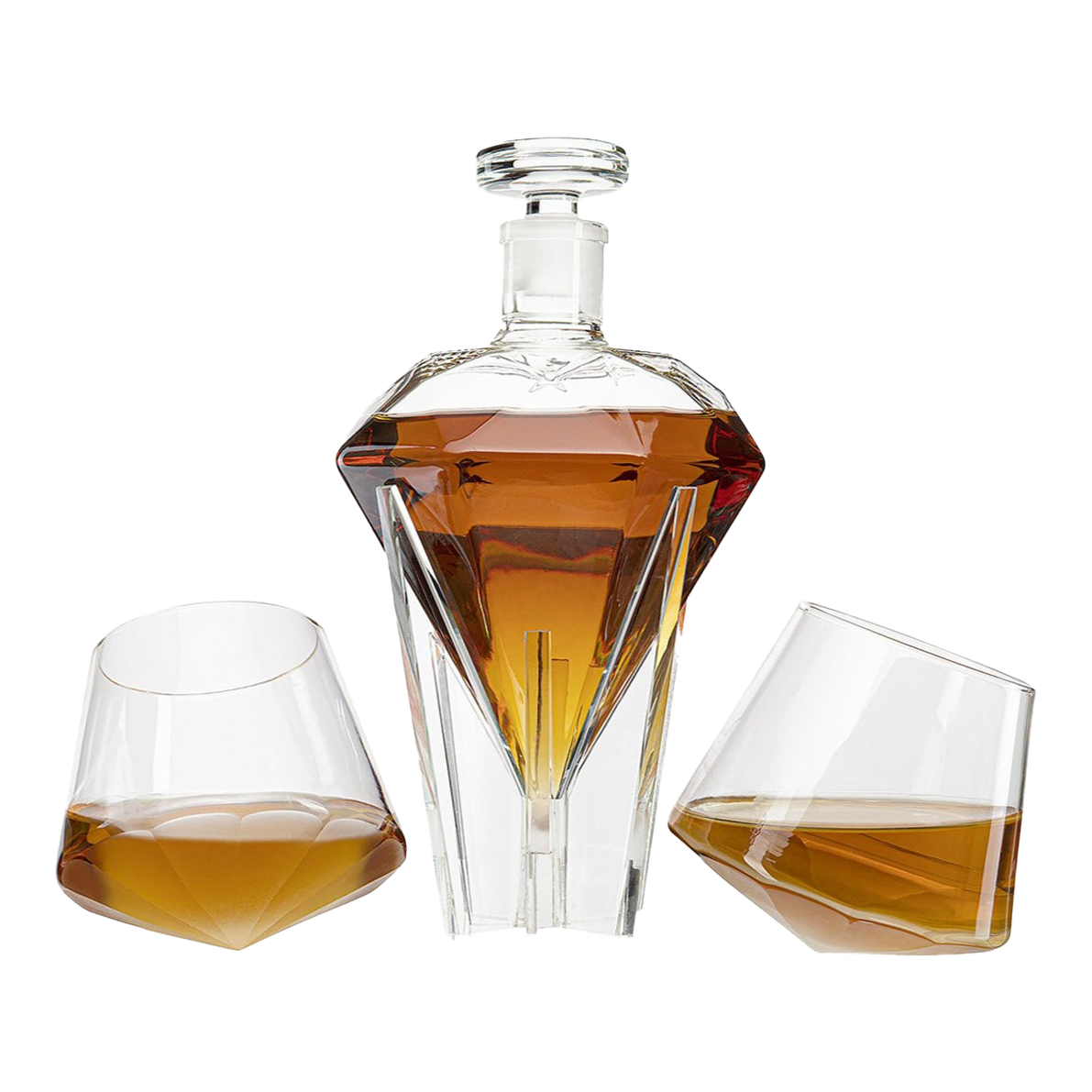 Diamond Whiskey Decanter