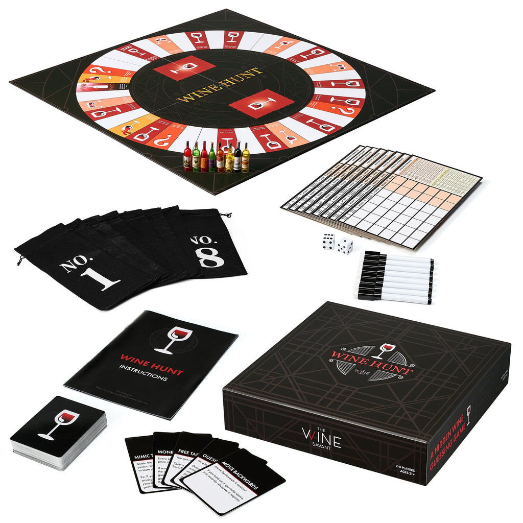 Winehunt Blind Wine Tasting Game