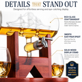 Ship Whiskey Decanter Set