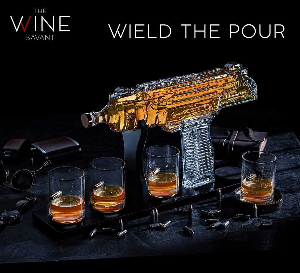 Uzi Whiskey Decanter