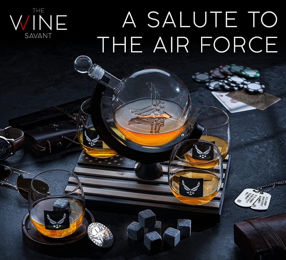 Air Force Whiskey Decanter