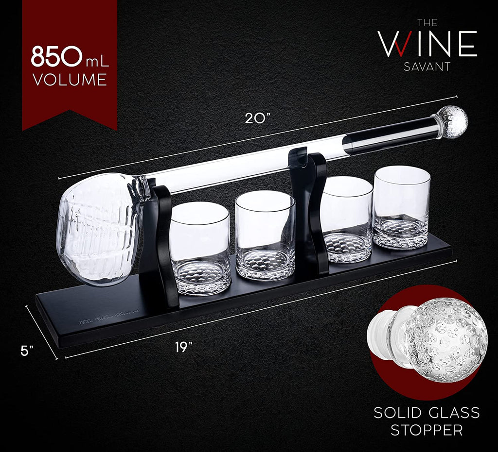 Golf Club Whiskey Decanter