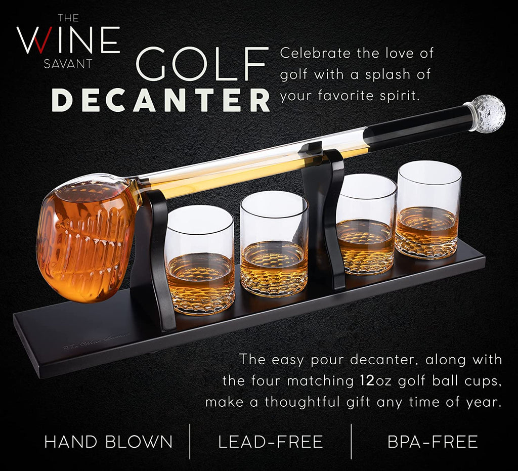 Golf Club Whiskey Decanter