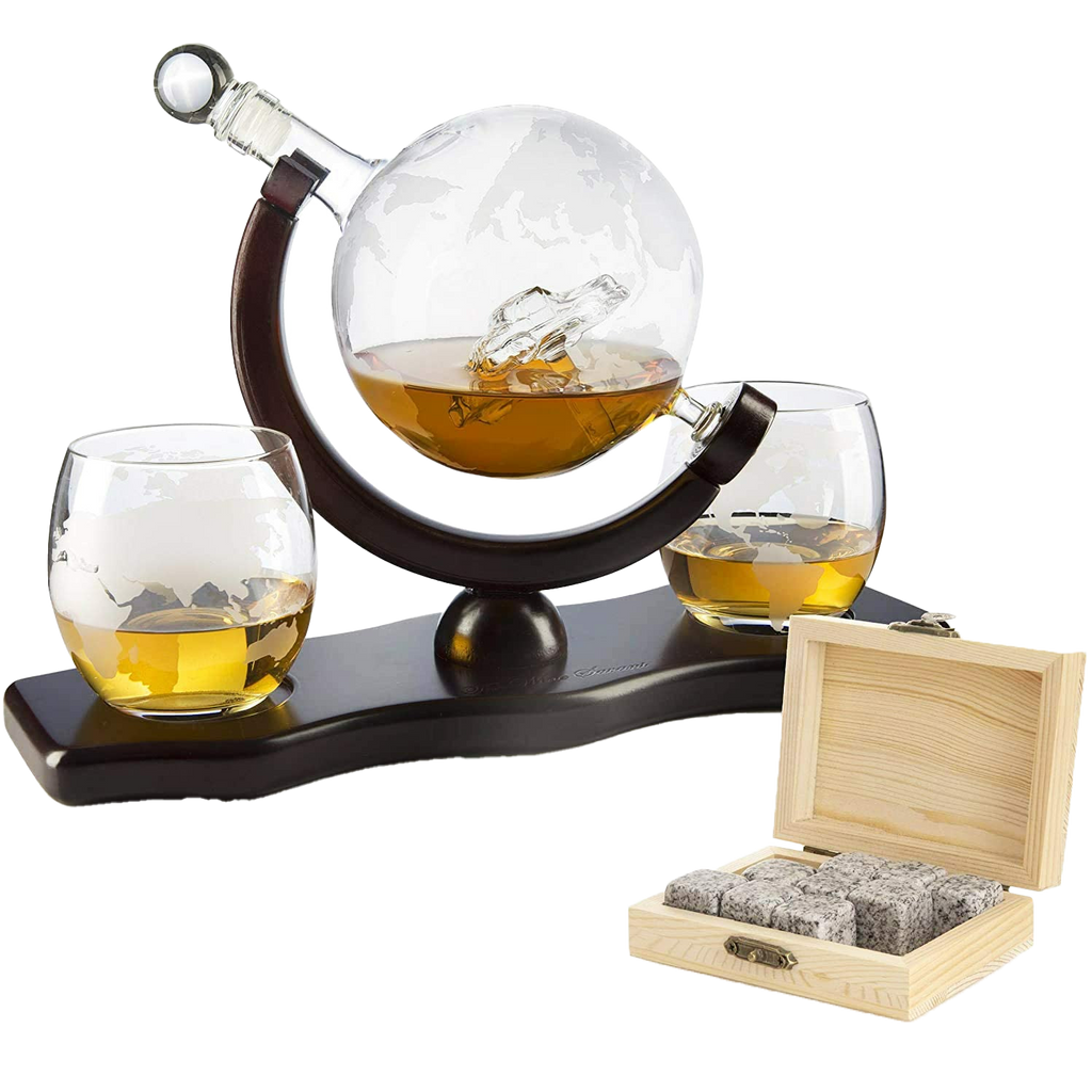 Globe Car Whiskey Decanter