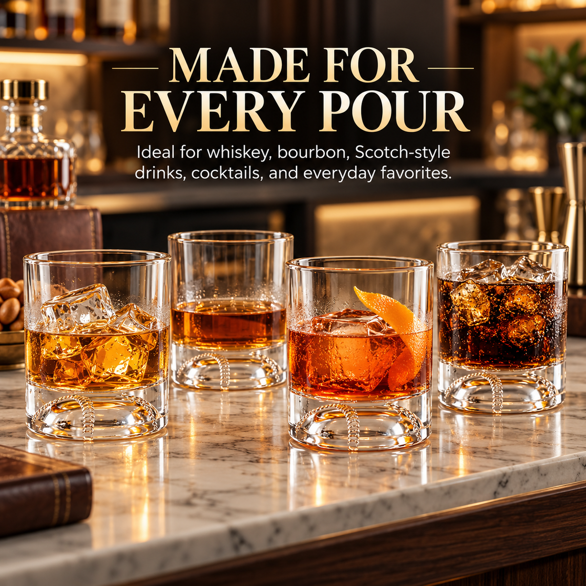 Baseball Whiskey Glasses