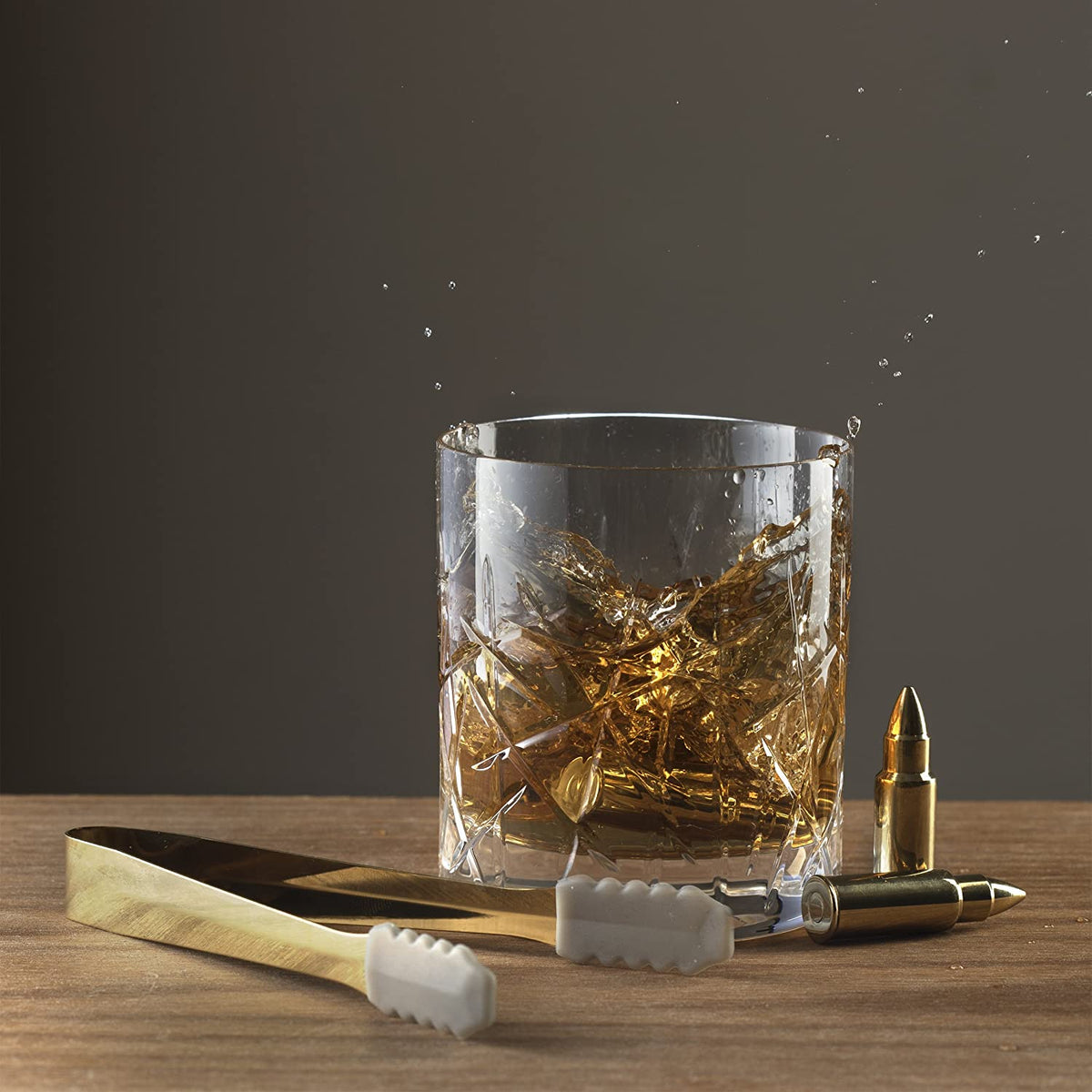 Bullet Whiskey Stones, Gold
