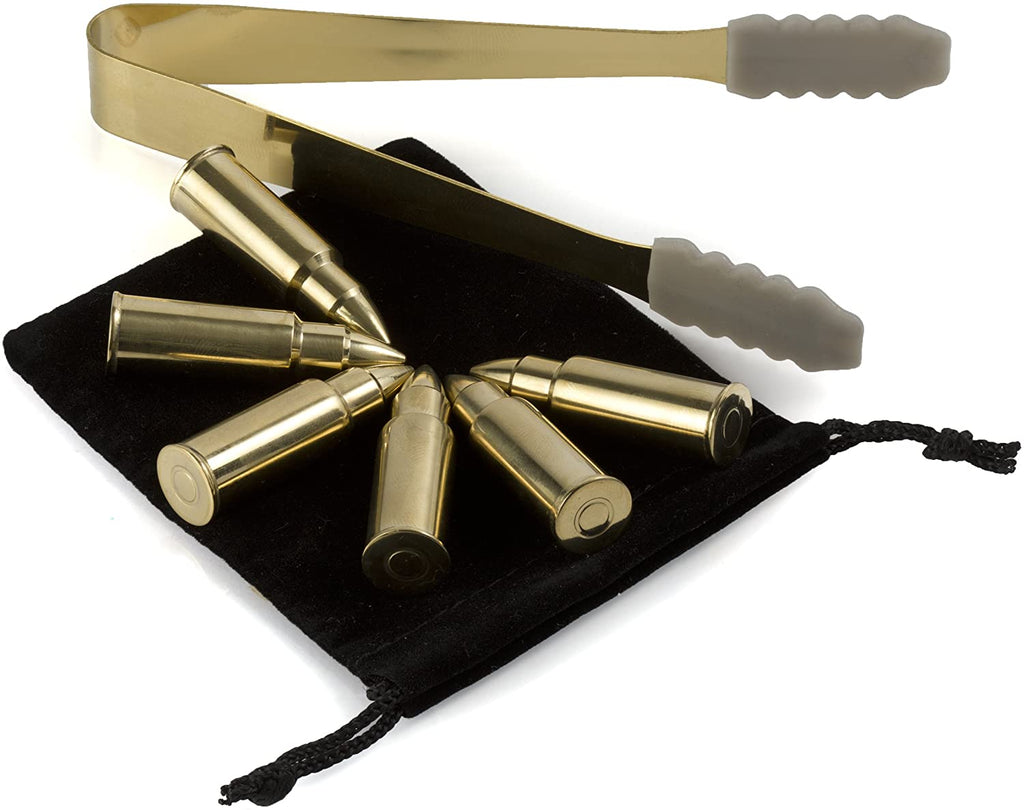 Bullet Whiskey Stones, Gold