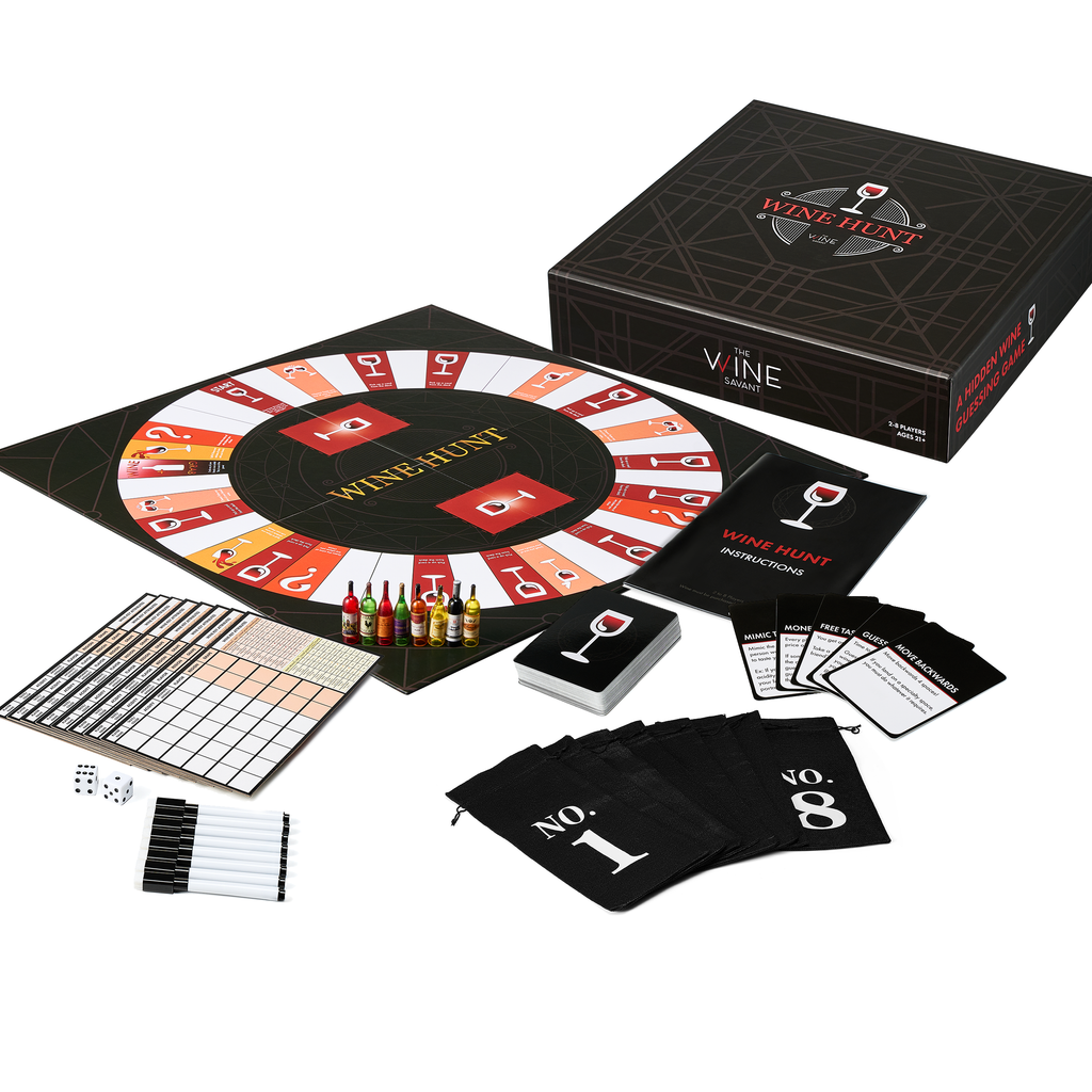 Winehunt Blind Wine Tasting Game
